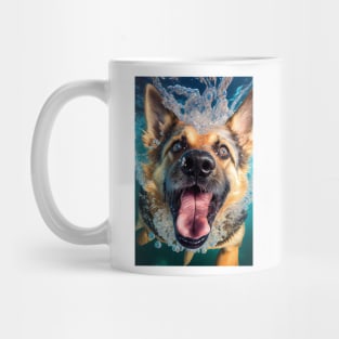 Dogs in Water #6 Mug